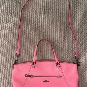 Coach Vibrant Pink Shoulder Bag